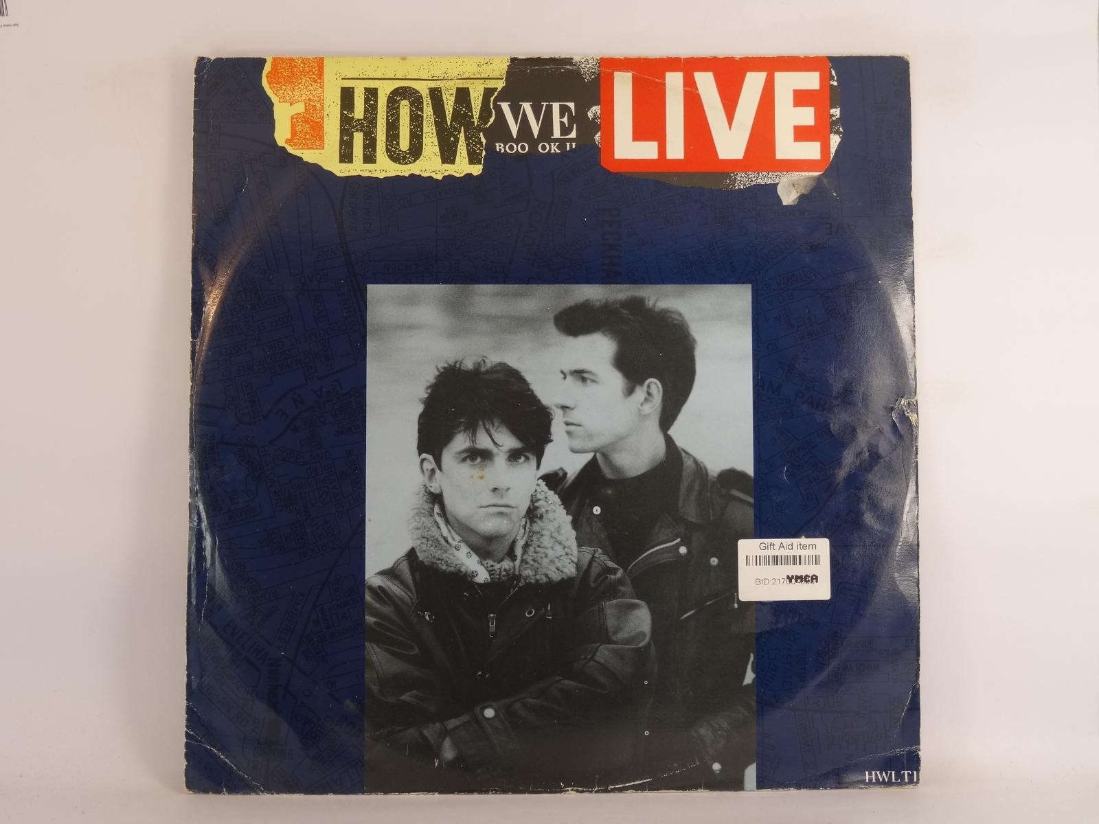 HOW WE LIVE WORKING GIRL (174) 3 Track 12" Single including Picture Sleeve CBS