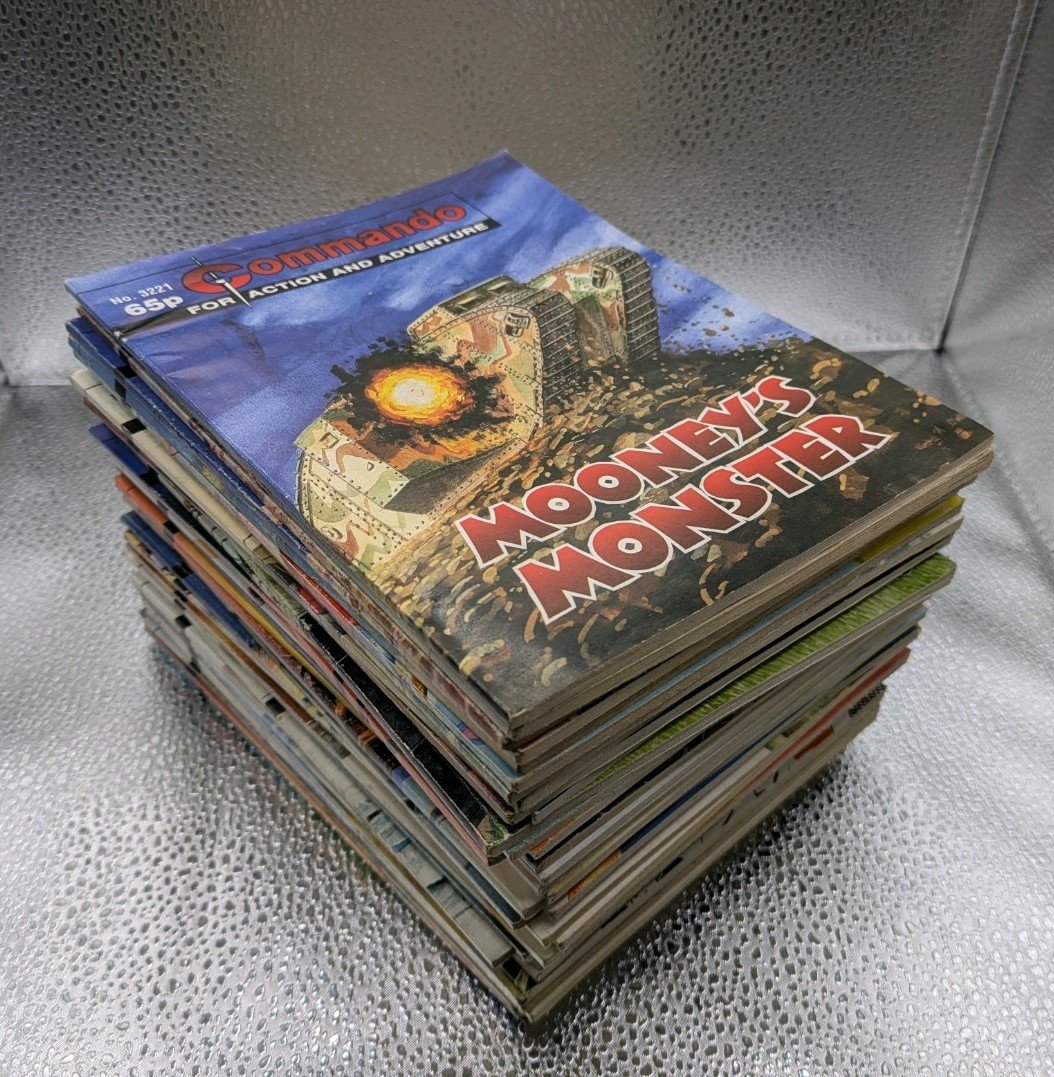 Vintage Commando Comics Job Lot, 40 Issues from circa 1999 - 2002