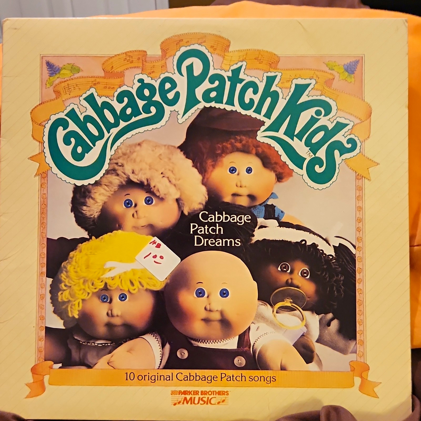 Cabbage Patch Kids - Cabbage Patch Dreams (1984 Black Vinyl LP) Parker 7216