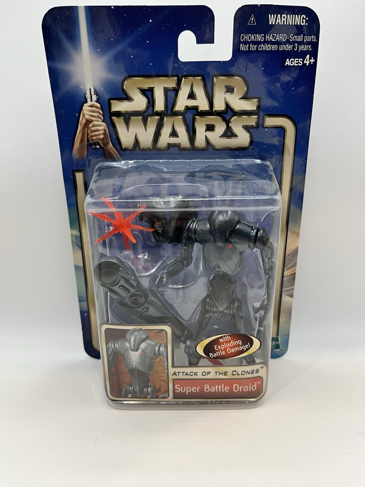 Star Wars Super Battle Droid #06 Modellino L'attacco dei cloni 2002 J38