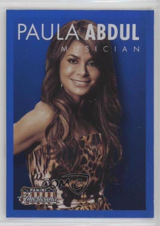 2015 Panini Americana Blu Paula Abdul #32 0o9