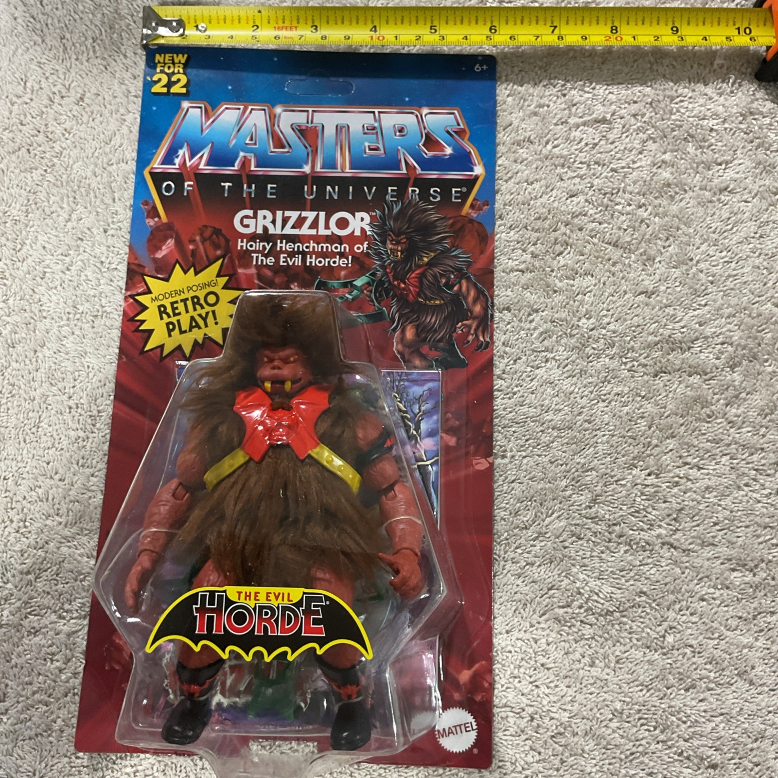 Masters Of The Universe Grizzlor L'Orda del Male Gioco Retrò