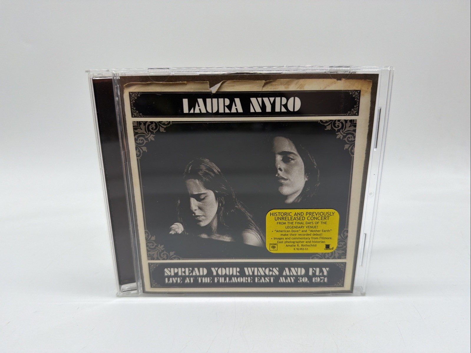 Laura Nyro Spread Your Wings And Fly Live Fillmore East CK 92493 CD US Remaster