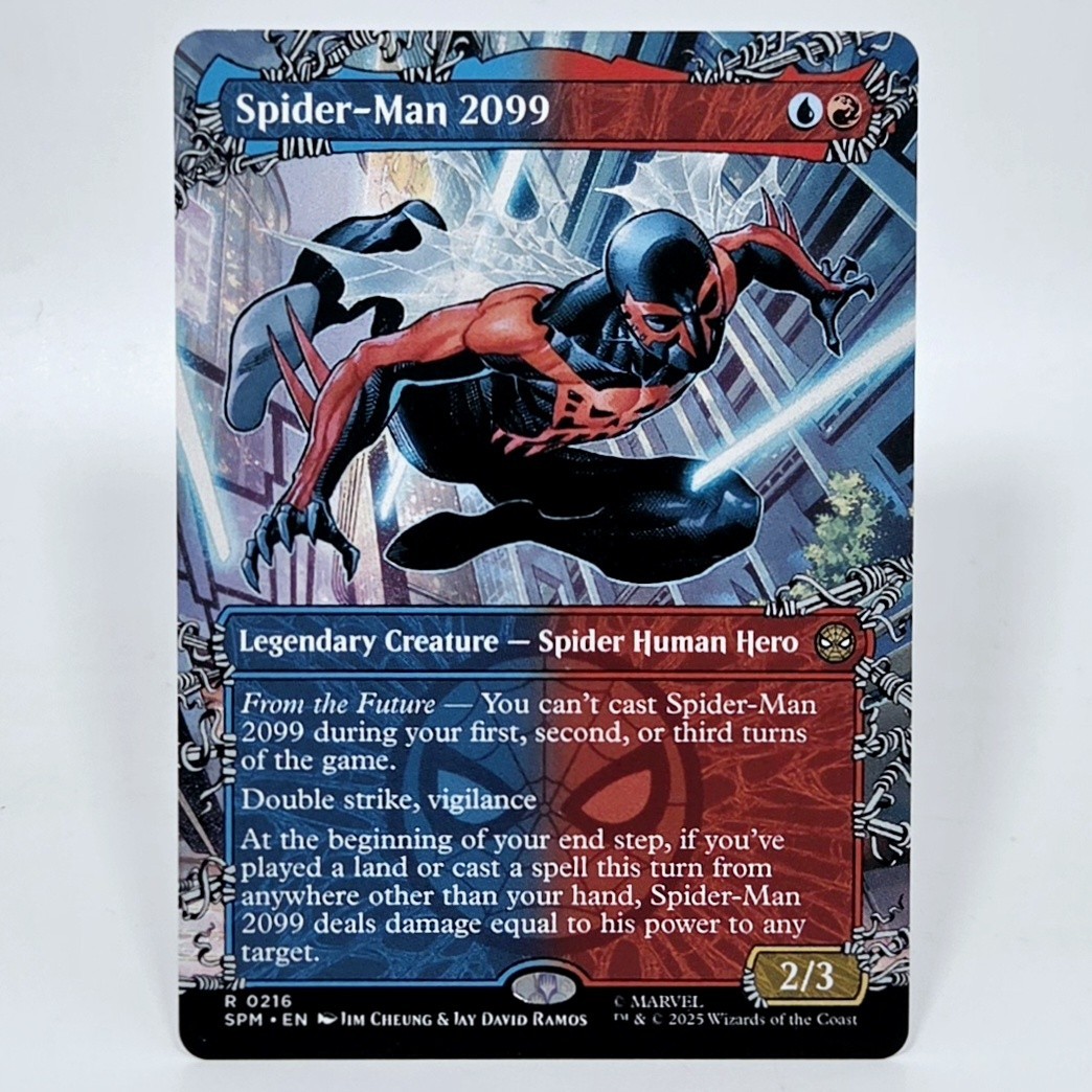MTG Spider-Man 2099 SPM 216 Borderless - Marvel's Spider-Man 