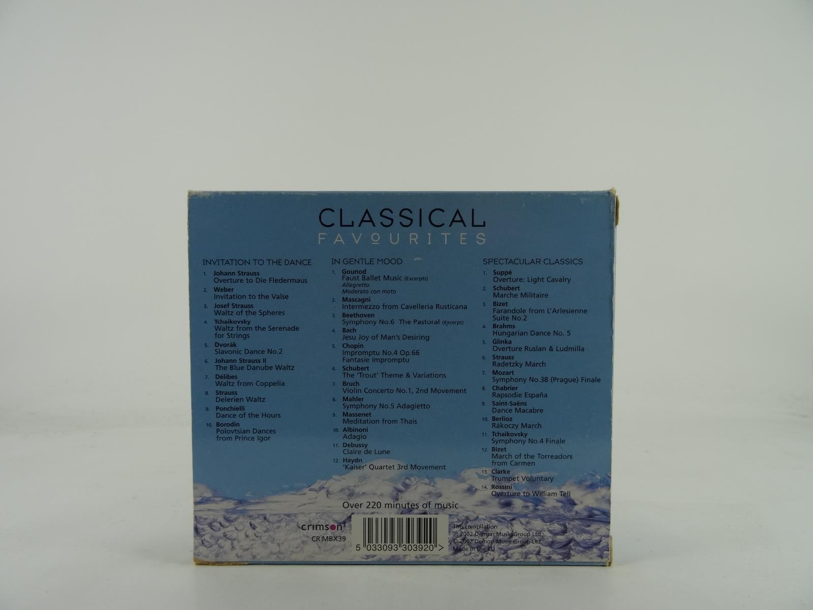 BERLIN SYMPHONY ORCHESTRA HIGHLIGHTS JOHANNES BRAHMS (374) 17 Track CD Album plu