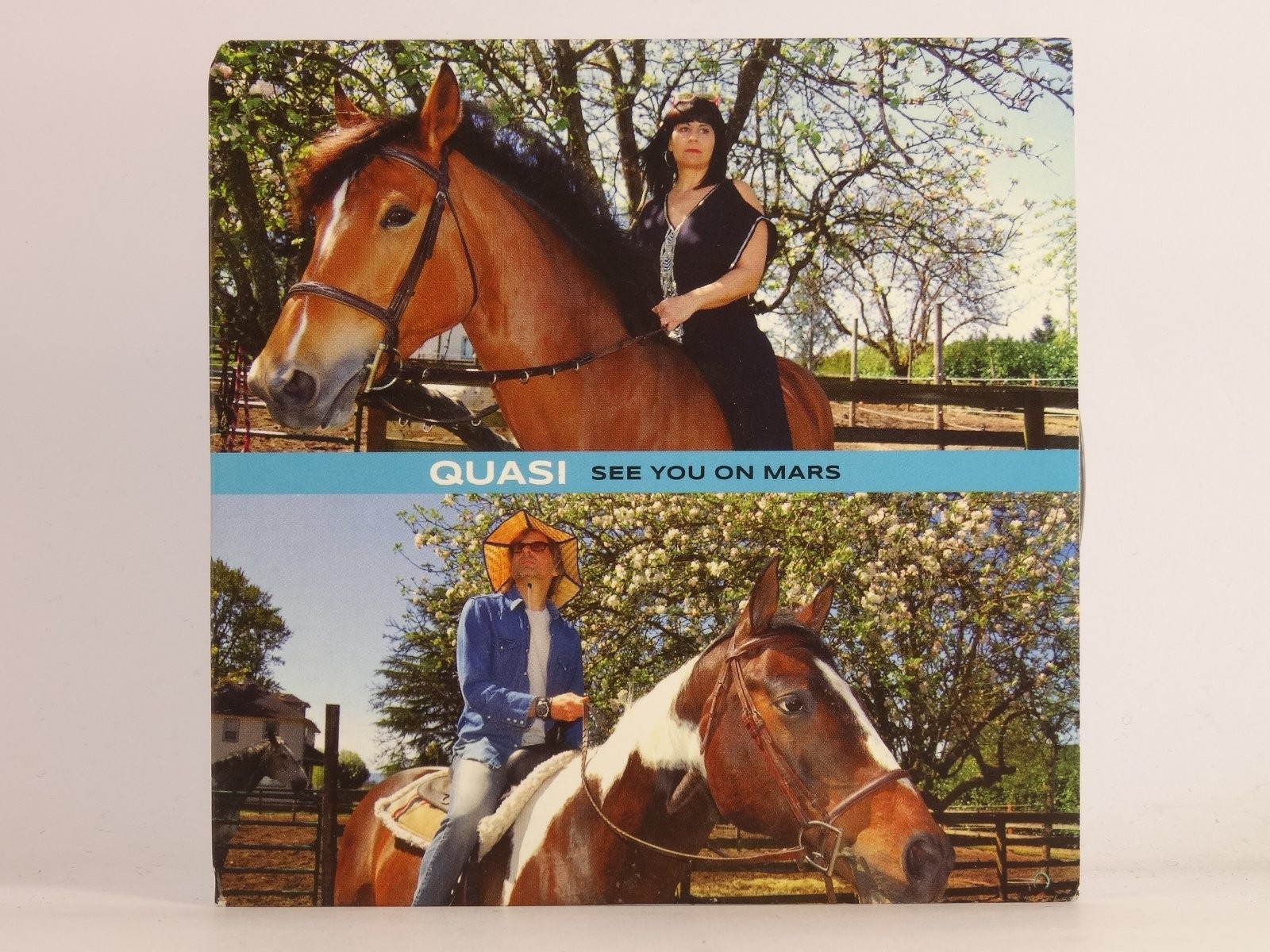 QUASI SEE YOU ON MARS (F41) 1 Track Promo CD Single including Card Sleeve DOMINO