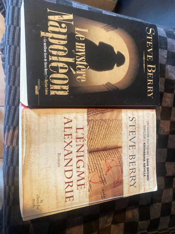 2 livres steve Berry