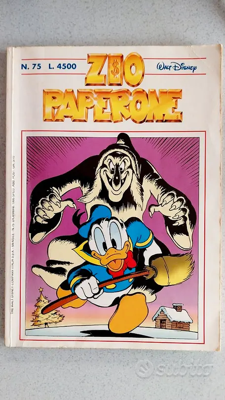 Zio Paperone numero 75 dicembre 1995