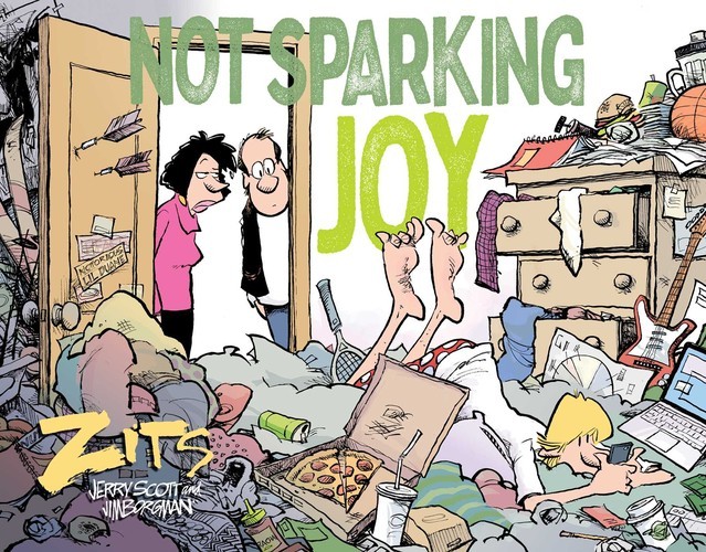 Not Sparking Joy: A Zits Treasury, Scott, Jerry