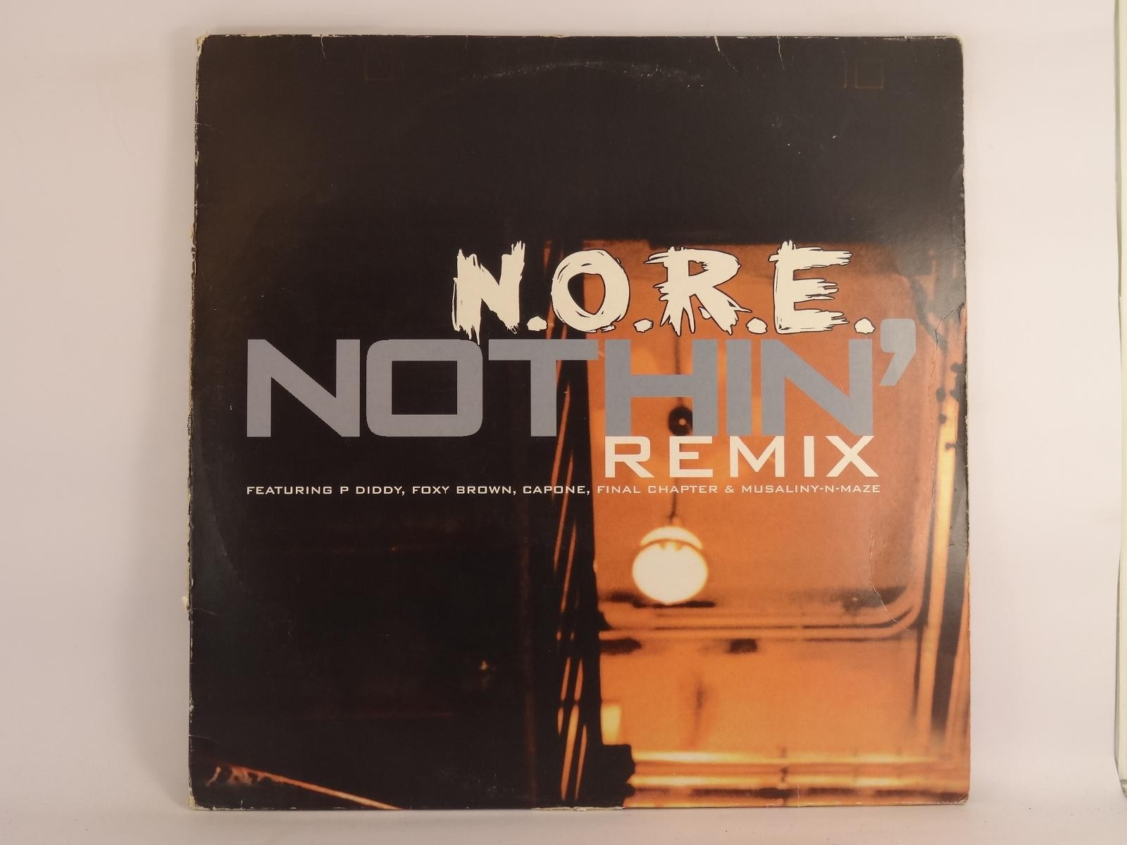 N.O.R.E. NOTHIN' (204) 4 Track 12" Single plus Picture Sleeve ISLAND DEF JAM