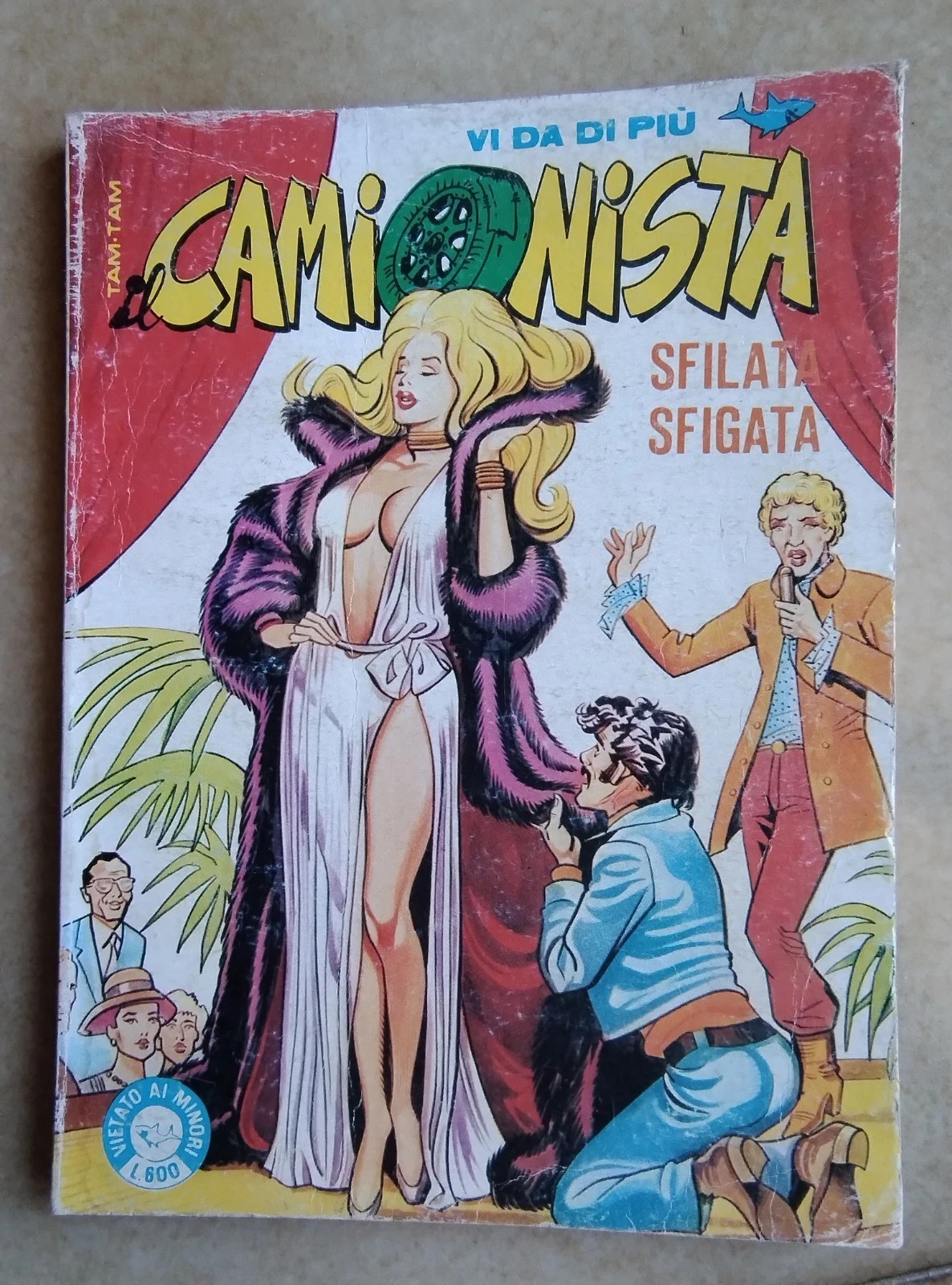 Fumetto Il CAMIONISTA n. 11 - Sfilata sfigata - Edifumetto -1982