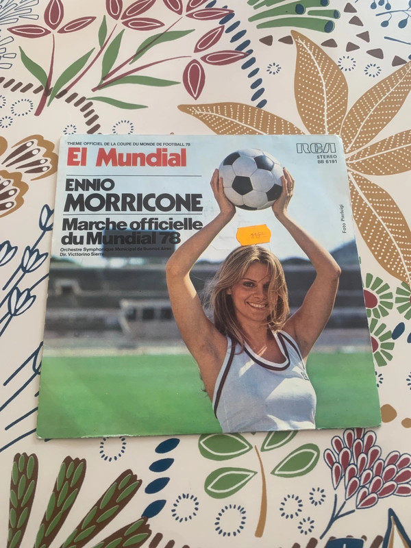 Vinyles 45 tours El mondial   Ennio morricone