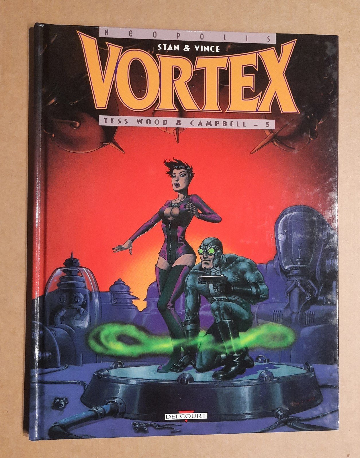 VORTEX TESS WOOD & CAMPBELL tome 5 en EO ETAT proche du NEUF Stan Vince