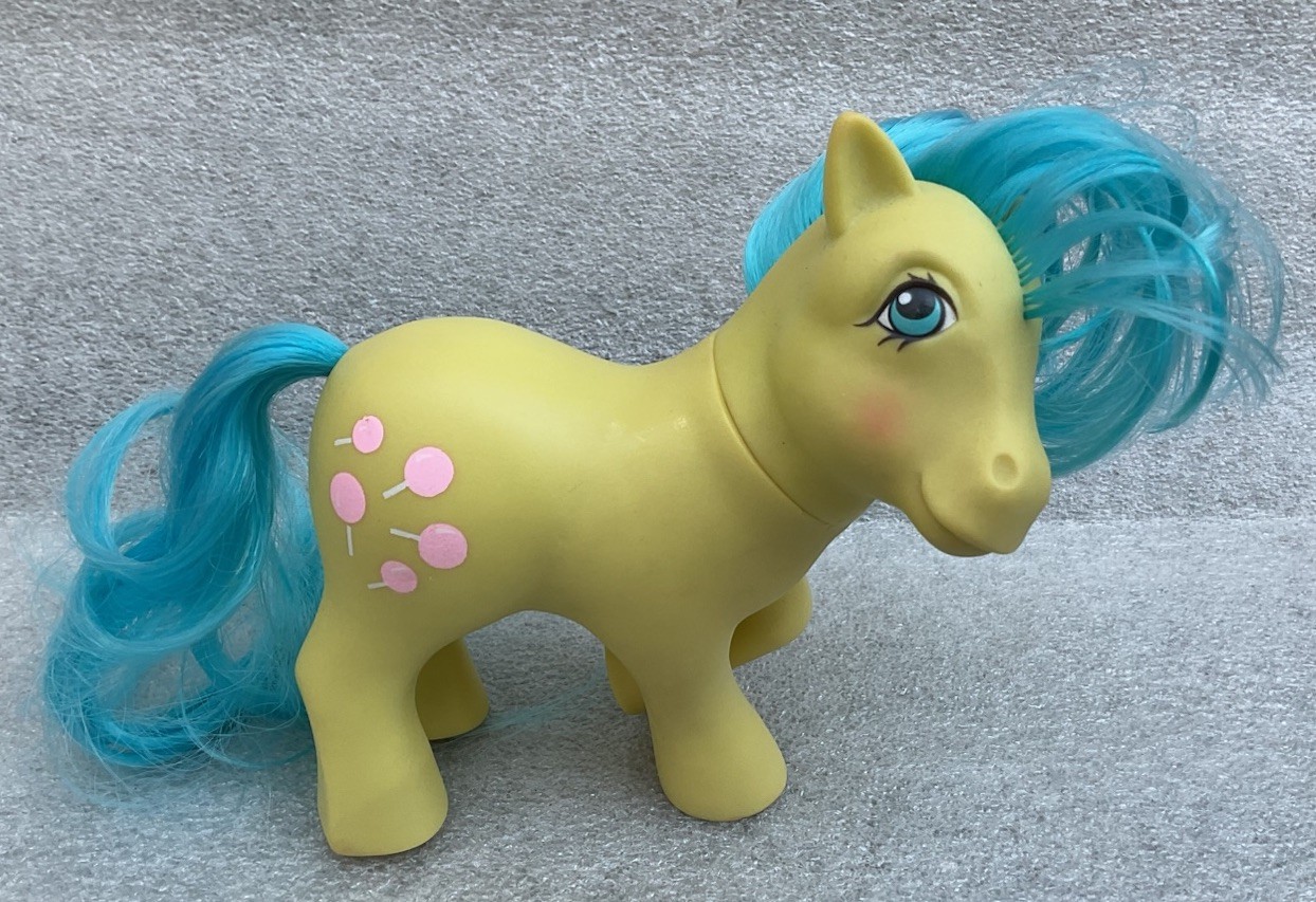 Modellino giocattolo My Little Pony Tootsie G1 MLP Hasbro vintage 1984