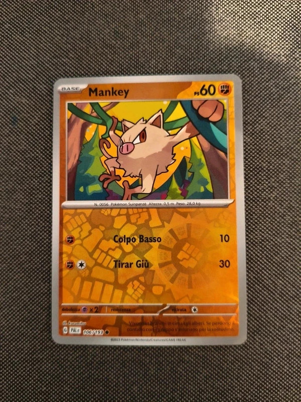 Mankey reverse PAL 106/191
