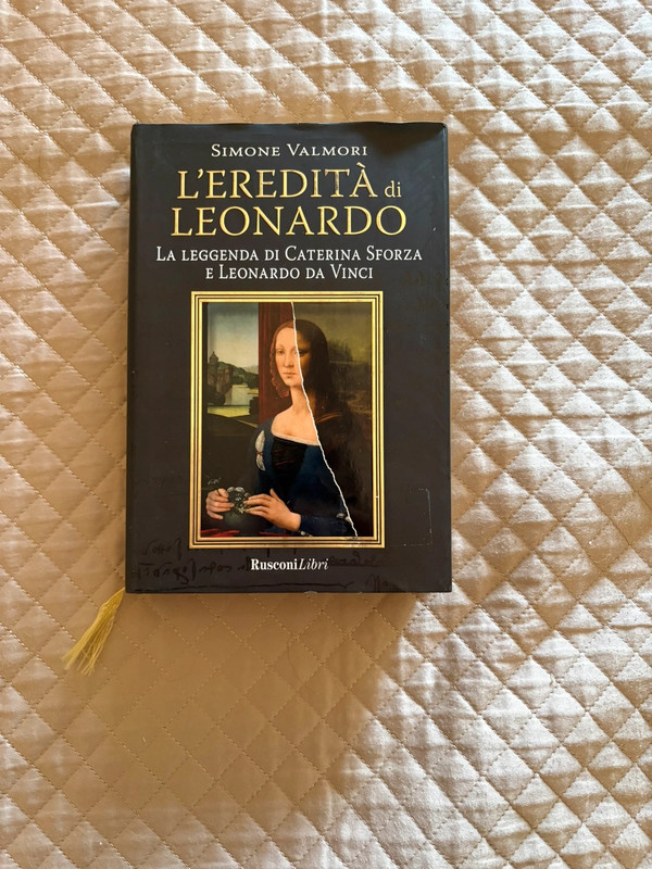 L'eredità di Leonardo – Simone Valmori Romanzo storico ( copertina rigida)