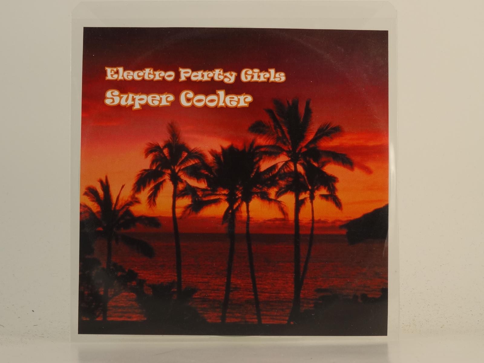 ELECTRO PARTY GIRLS SUPER COOLER (H1) 1 Track Promo CD Single plus Picture Sleev