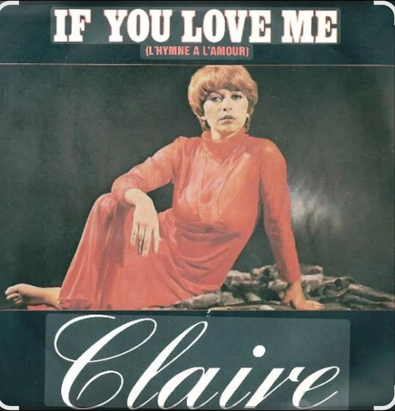 Vinilo Claire L'hymne À L'Amour" (No Cover)