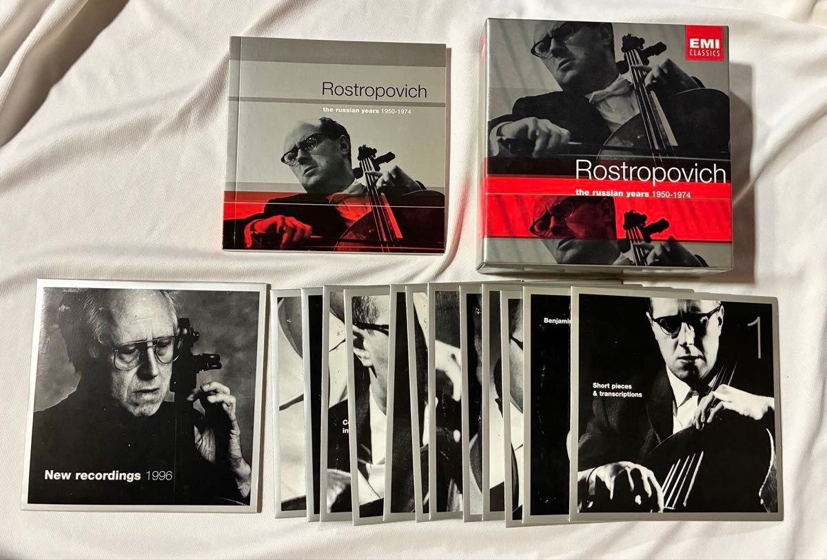 Rostropovich The Russian Years 13CD BOX EMI