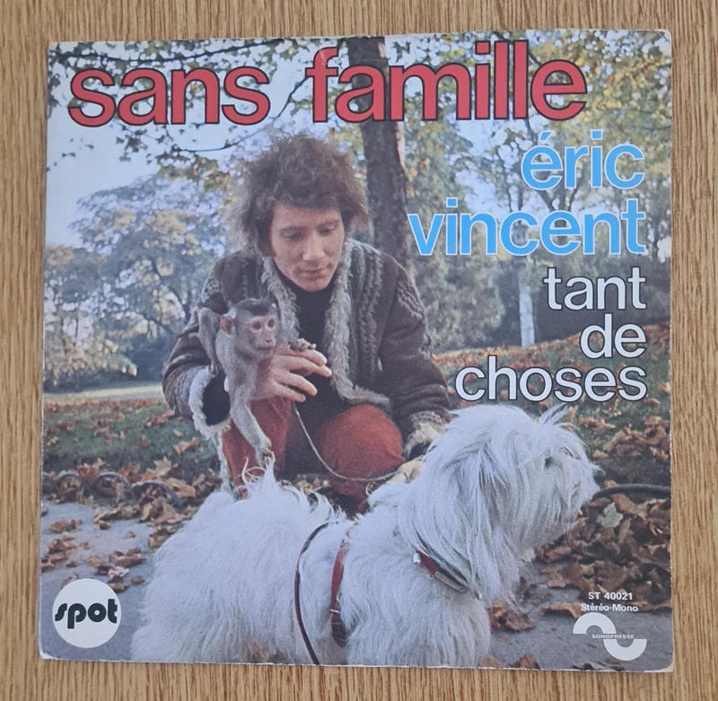 Vinyle 45T - Eric Vincent - Sans famille,  Tant de choses