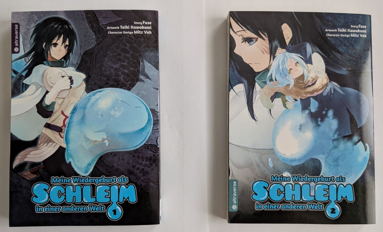 La mia rinascita come muco in un altro mondo manga volume 1,2 (Italiano)