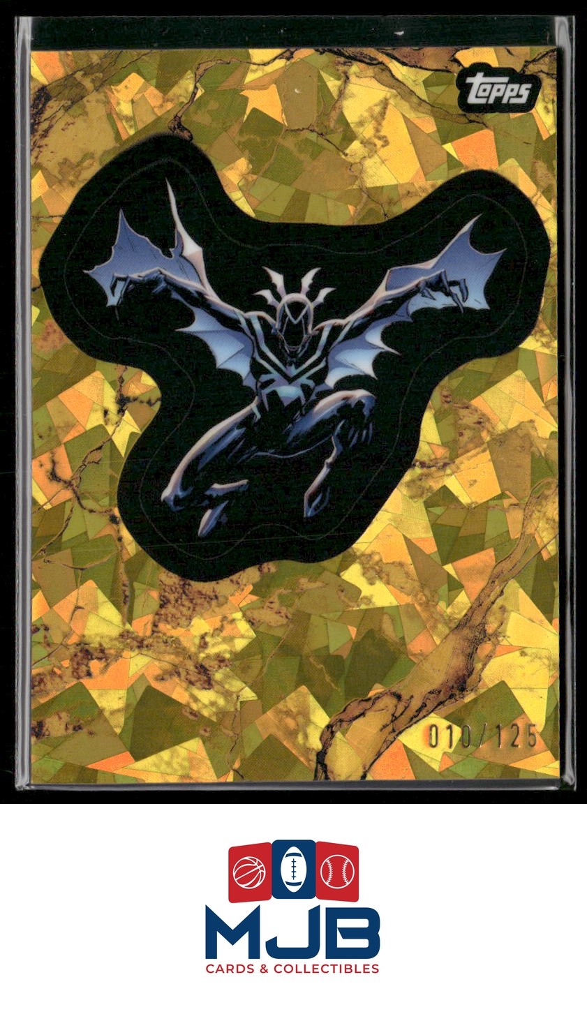 2025 Topps Marvel Comic Book Heroes 1975 Spider-Woman 2099 Gold Atomic #/125