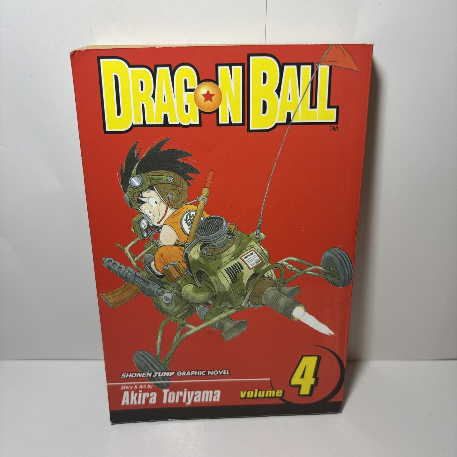 Dragonball: Volume 4 Manga Akira Toriyama seconda stampa Shonen Jump