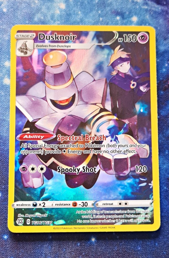 The Pokémon Company Pokémon TCG Dusknoir TG06/TG30 Brilliant Stars TG Holo 2022