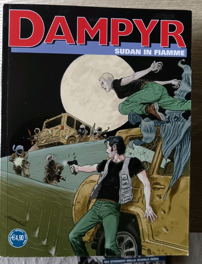 DAMPYR NUMERO 298 SUDAN IN FIAMME SERGIO BONELLI EDITORE 2025