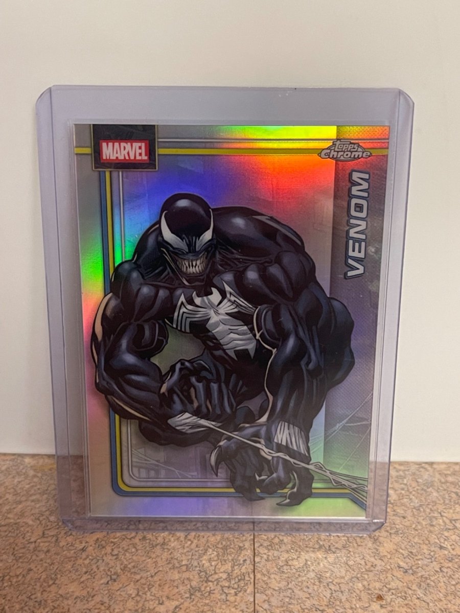 Rifrattore Topps Chrome Marvel Comics Venom 2026 