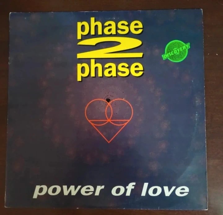 1993. Electrónica. Max music. Phase 2 Phase. Power of love. vinilo.