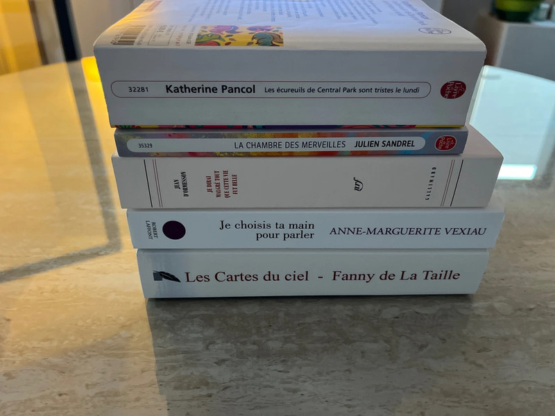 Lot de livres