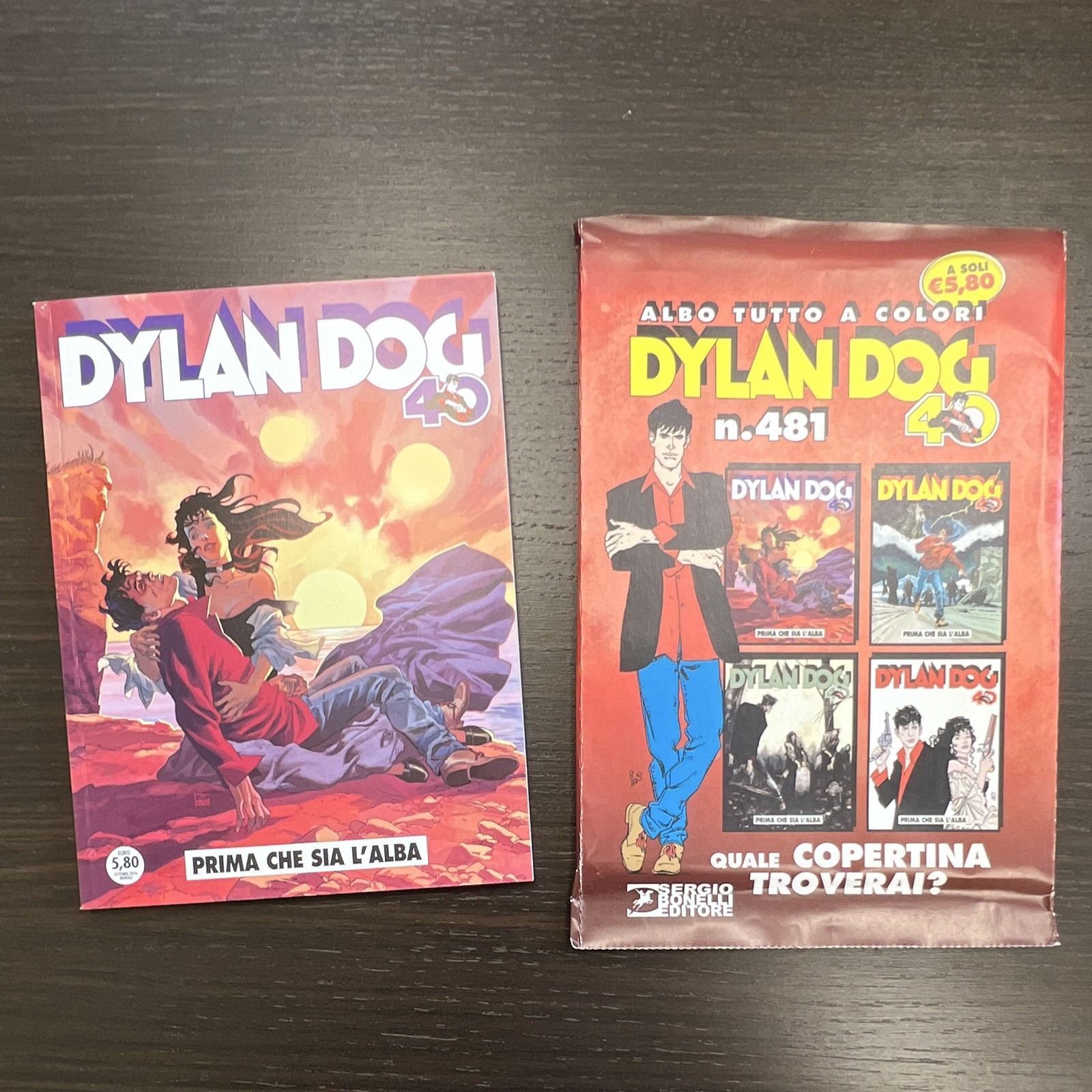 Sergio Bonelli Editore Dylan Dog n.481 Prima che sia l'alba, tutto a colori