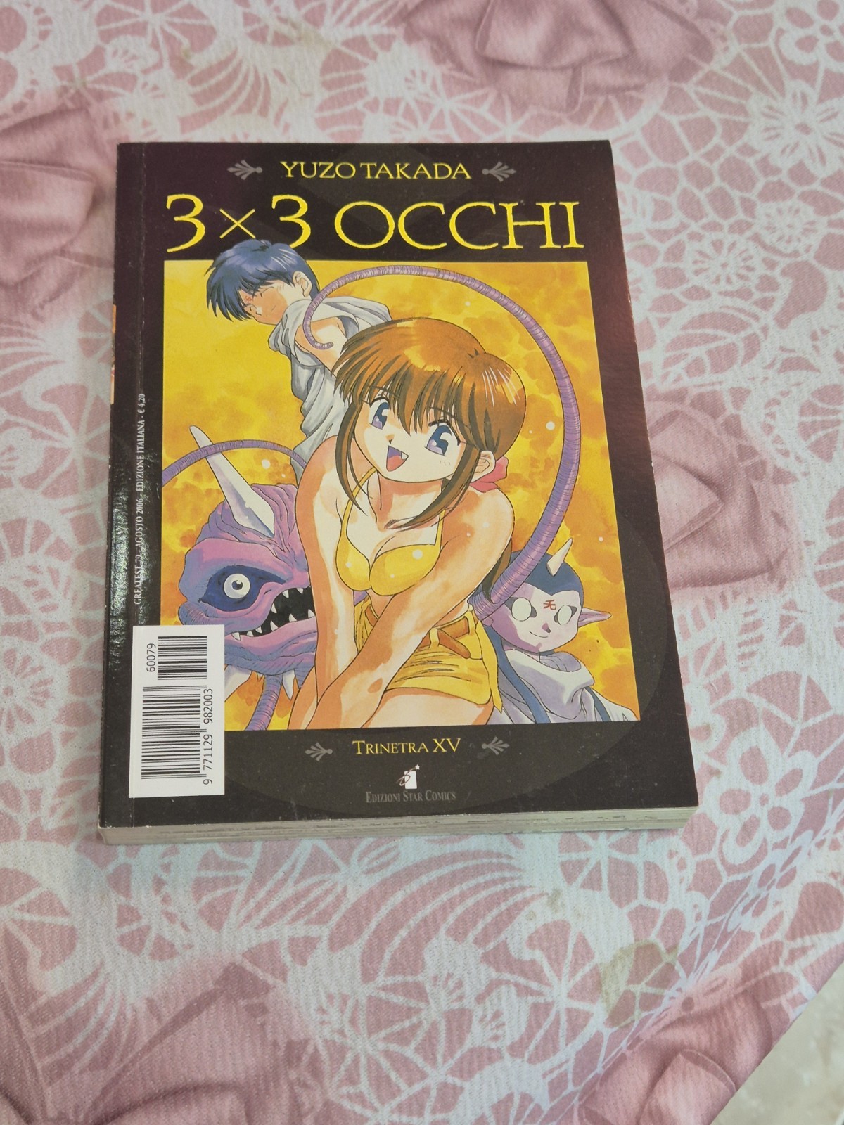 Star Comics 3x3 Occhi /sequenza 26-40- Yuzo Takada (2009)