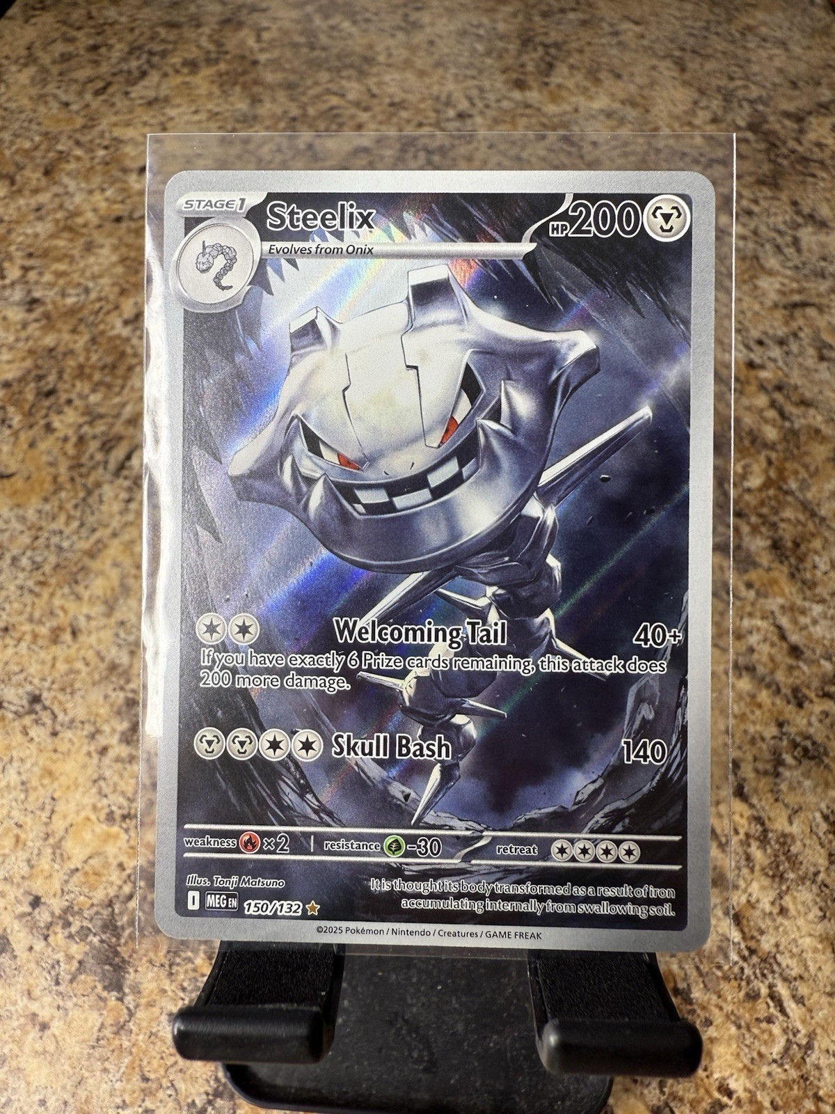 Steelix 150/132 Me01: Mega Evolution Holo