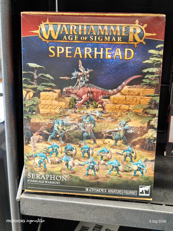 Wrhammer Age Of Sigmar Spearhead Punta di lancia Seraphon