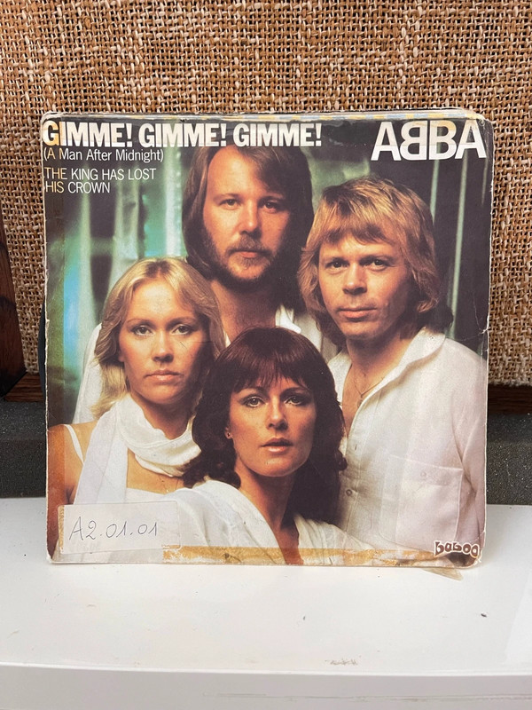 ABBA – Gimme Gimme Gimme / The King Has Lost His Crown | 7" Single | 1979 | Baboo France
