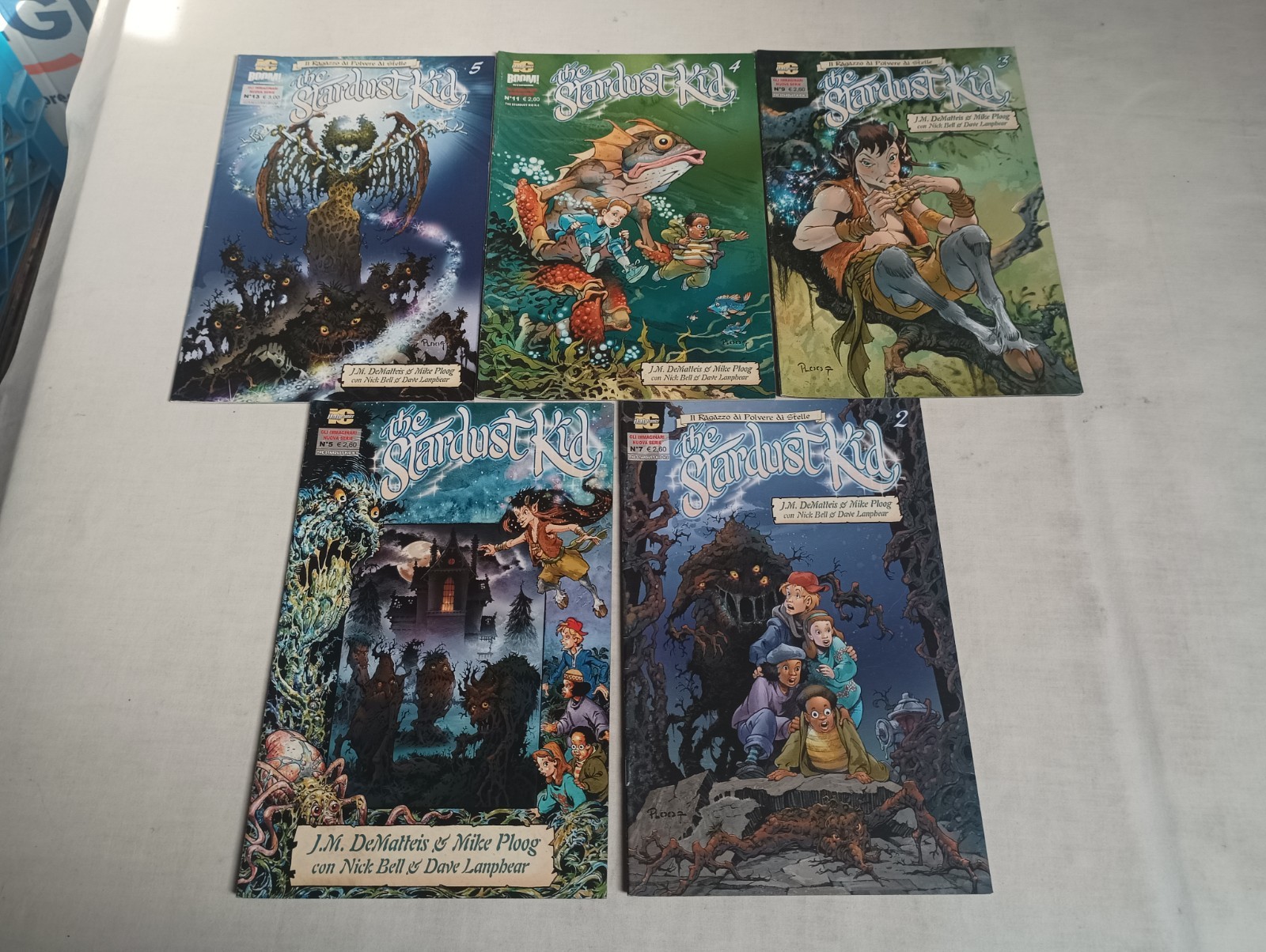 THE STARDUST KID 1 2 3 4 5 COMPLETA del 2008 ED. ITALY COMICS