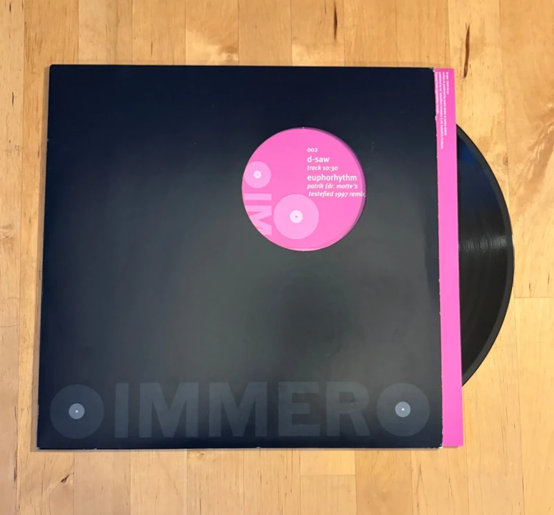 Vinyl techno D-Saw / Euphorhythm – Track 10:30 / Patrik