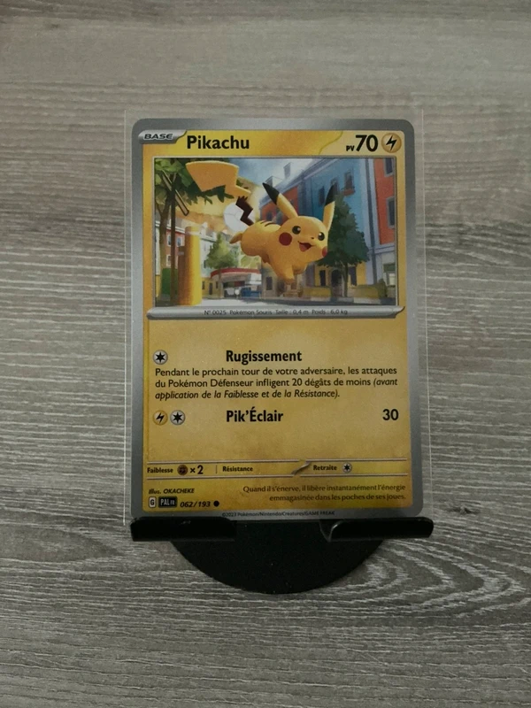 Carte Pokemon Pikachu PAL - 062/193 - Française