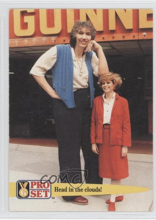 1992 Pro Set Guinness dei primati Sandy Allen Testa tra le nuvole! #83 0b6