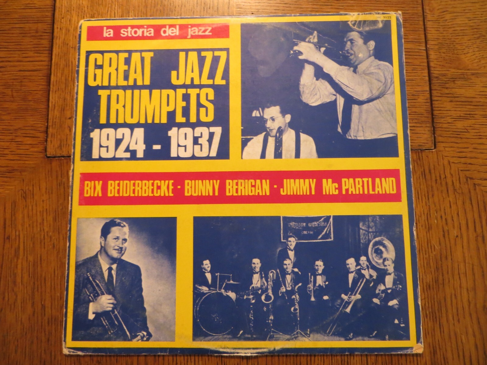 La Storia Del Jazz: Great Jazz Trumpets 1924-1937 - 1971 - Joker SM 3122 LP VG/G