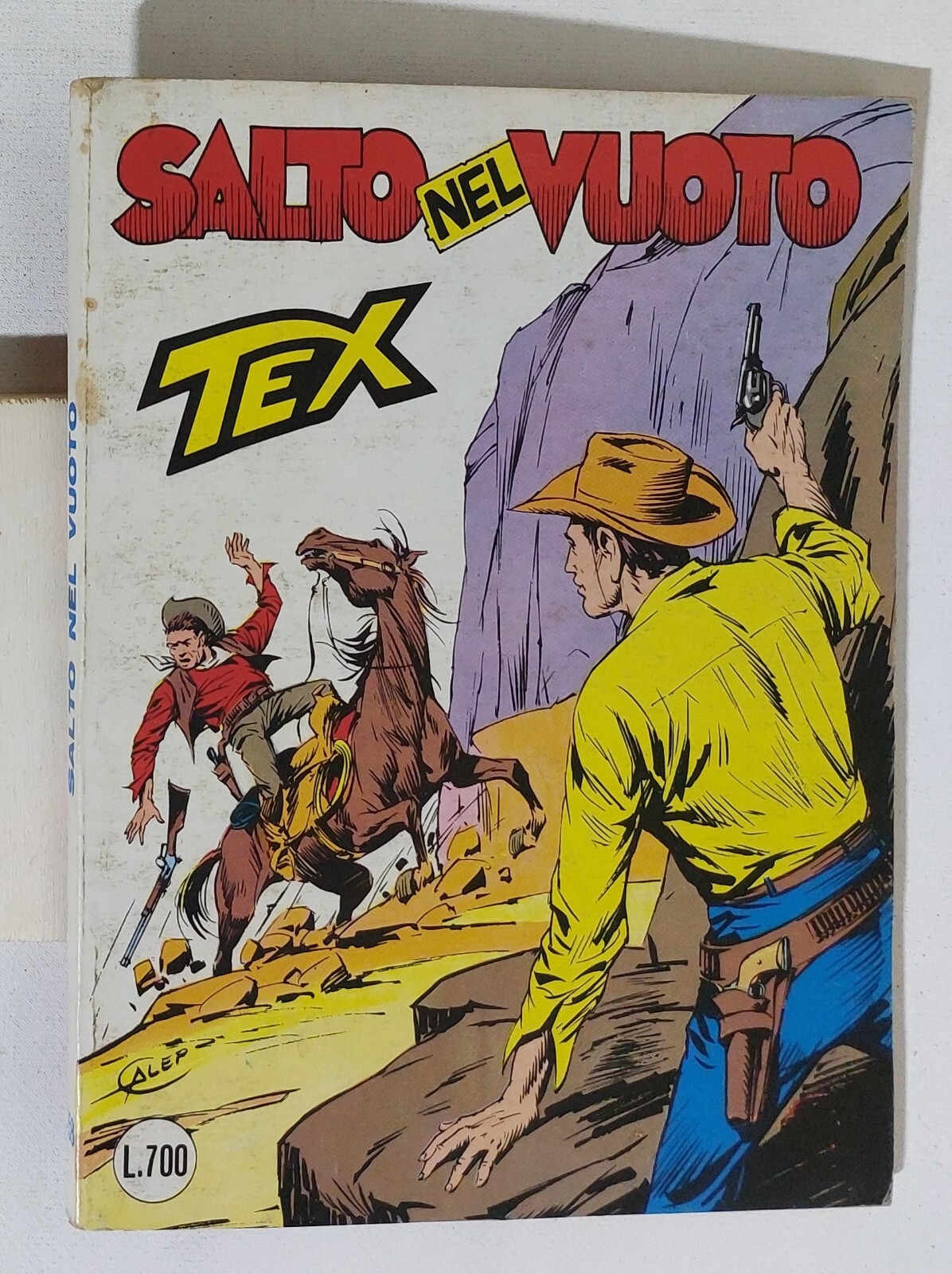 48183 TEX n. 258 - Salto nel vuoto - Bonelli 1982