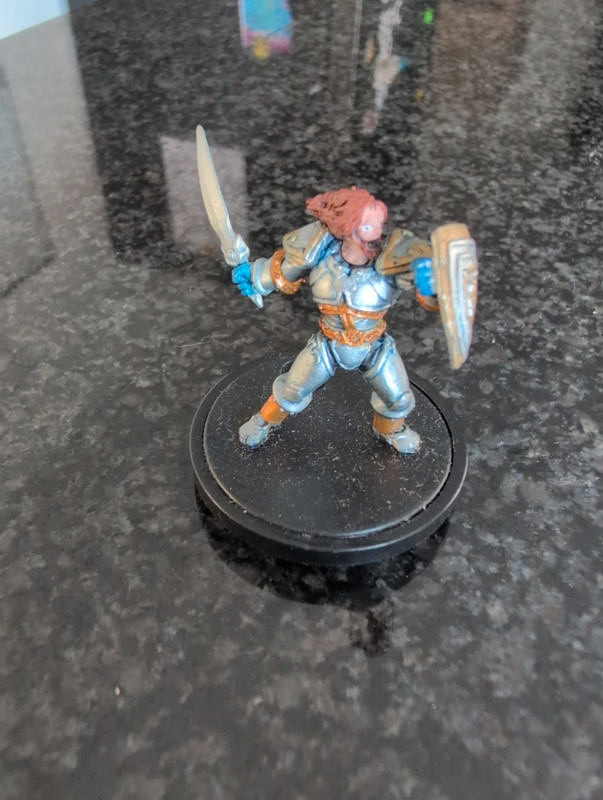 Wow miniatures -highlord Bolivar Fordragon