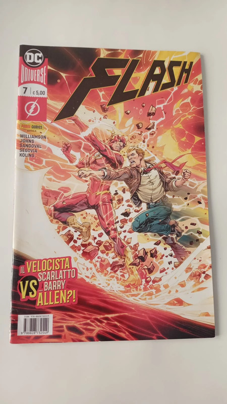 Albo Flash-Dc universe-N.7-Del 2020-Panini comics-A colori con pagine translucide