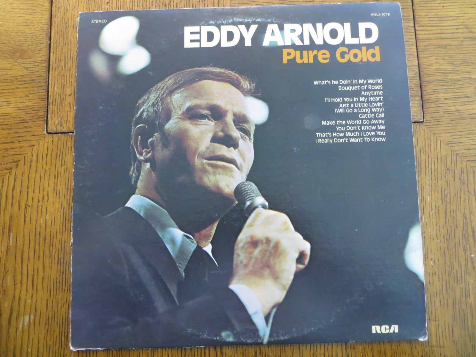 Eddy Arnold – Pure Gold - 1975 - RCA ANL1-1078 Vinyl LP VG/G+