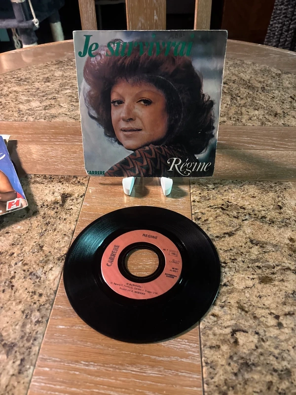 Régine / je survivrai vinyle 45 tours 1979