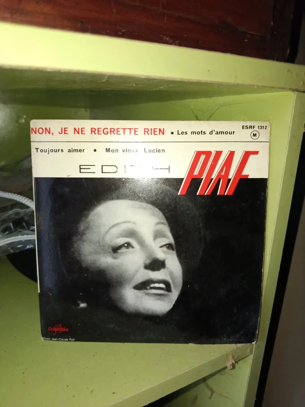 Edith piaf vinyl 45 tours 6 morceaux
