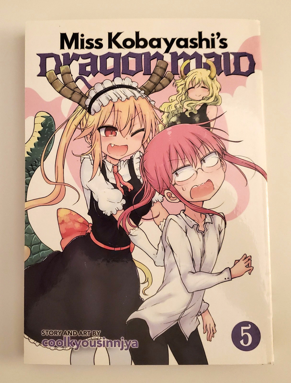 Miss Kobayashi's Dragon Maid manga inglese volume 5 Coolkyousinnjya brossura D
