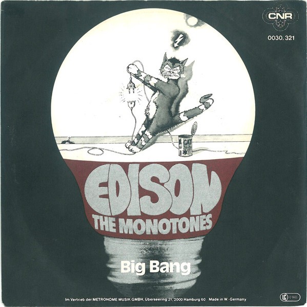The Monotones - Edison (7", Single) (Near Mint (NM or M-)) - 3242723192